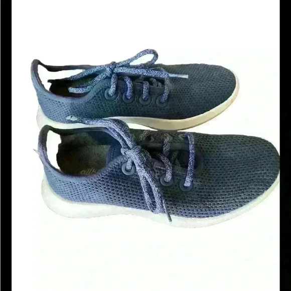 Allbirds Womens Tree Runner Blue Running Shoes Size 6 - Picture 3 of 6